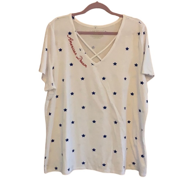 Lane Bryant Tops - 6. Lane Bryant American Dream Top